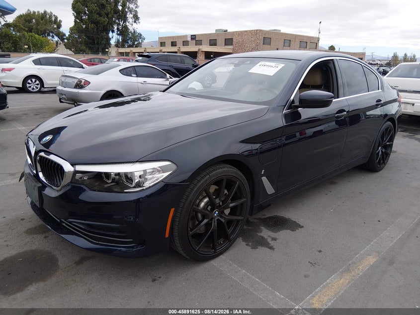 2019 BMW 530E Iperformance, Front End, IAAI, VIN WBAJA9C57KB254354 — photo 2