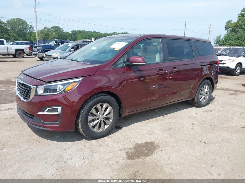 Vin: kndmb5c1xl6581814, lot: 46390676, kia sedona lx 20202