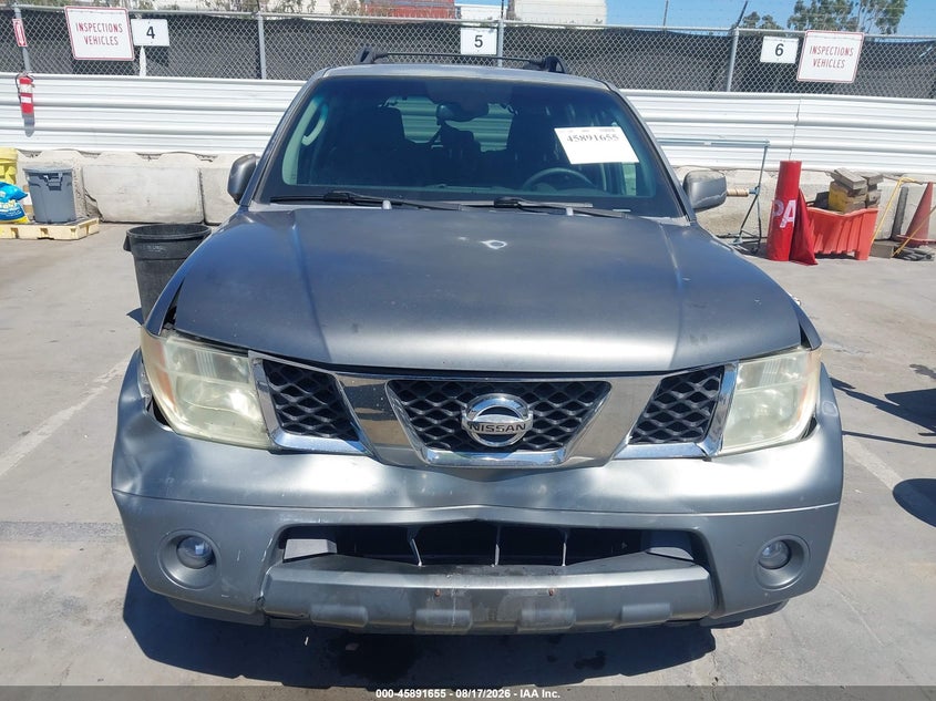 NISSAN PATHFINDER 2005 VIN 5N1AR18W65C762999