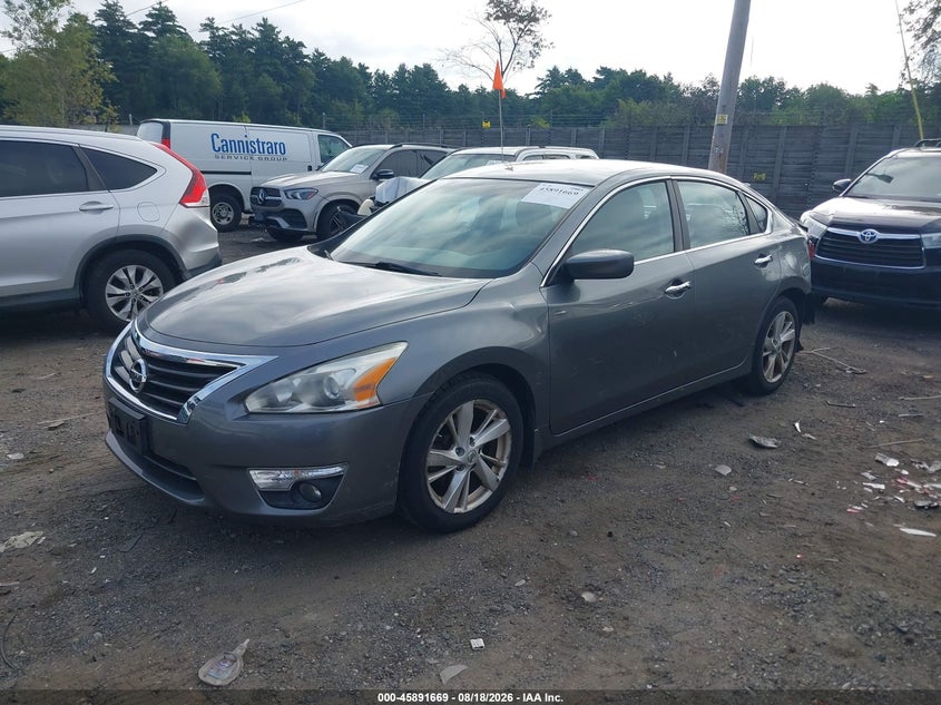 2015 Nissan Altima, Левый зад, IAAI, VIN 1N4AL3APXFC419902 — фото 2