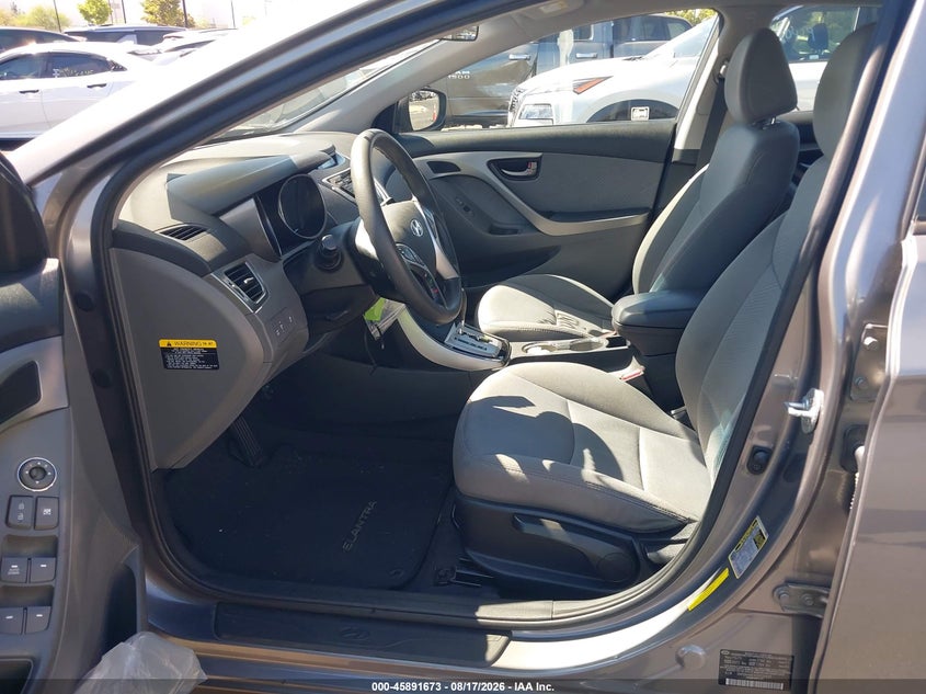 2012 HYUNDAI ELANTRA SEDAN 1.8L I-4 DOHC, VVT, 148HP