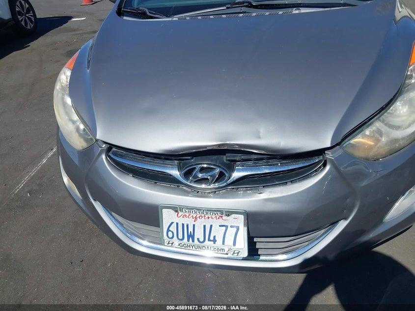 2012 HYUNDAI ELANTRA SEDAN 1.8L I-4 DOHC, VVT, 148HP