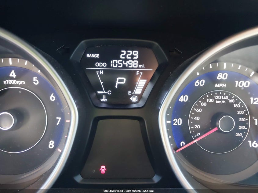 2012 HYUNDAI ELANTRA SEDAN 1.8L I-4 DOHC, VVT, 148HP