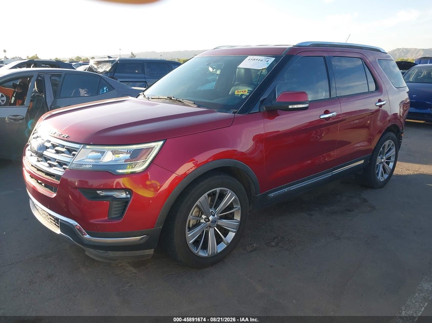 2018 Ford Explorer, Удар сзади, IAAI, VIN 1FM5K7F85JGA37913 — фото 2