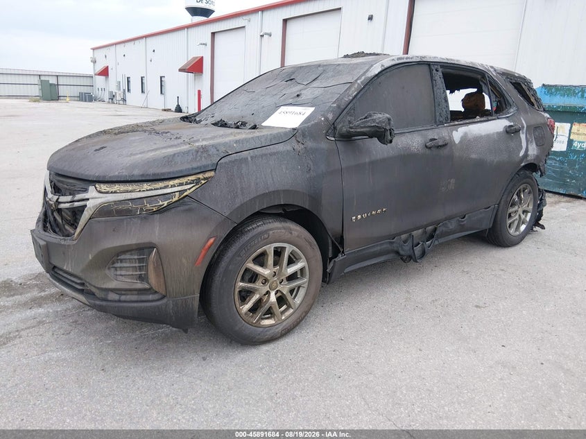 2023 Chevrolet Equinox, Interior Burn, IAAI, VIN 3GNAXKEG9PS140785 — фото 2