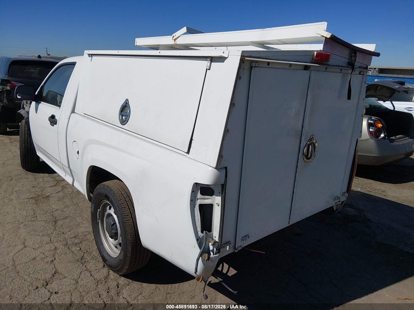 Vin: 1gccsbfe1b8105799, lot: 46390727, chevrolet colorado work truck 20113