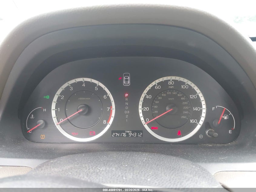 2008 HONDA ACCORD SEDAN 2.4L I-4 DOHC, VVT, 177HP