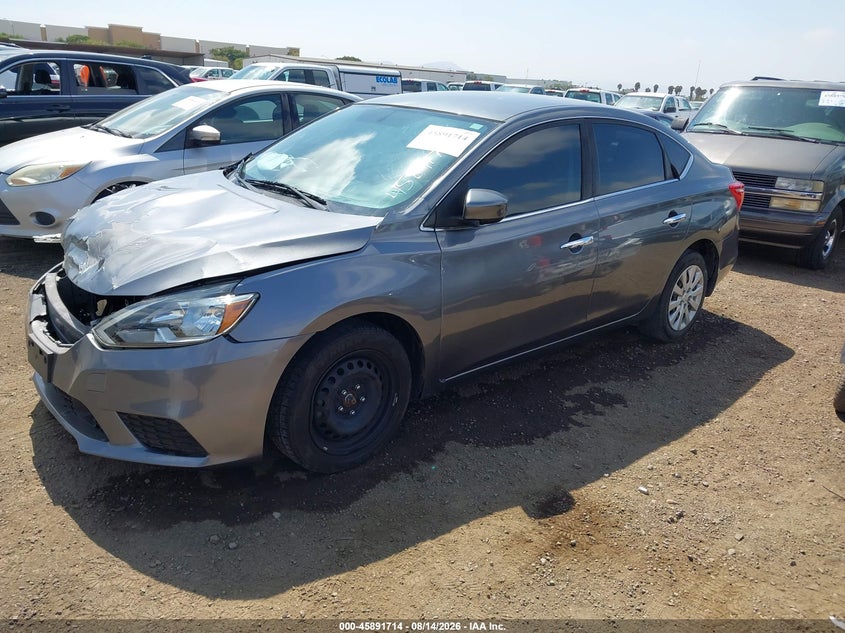 2019 NISSAN SENTRA auction photo 2