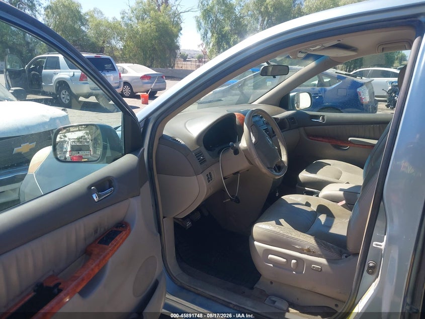 2006 TOYOTA SIENNA VAN 3.3L V-6 DOHC, VVT, 215HP