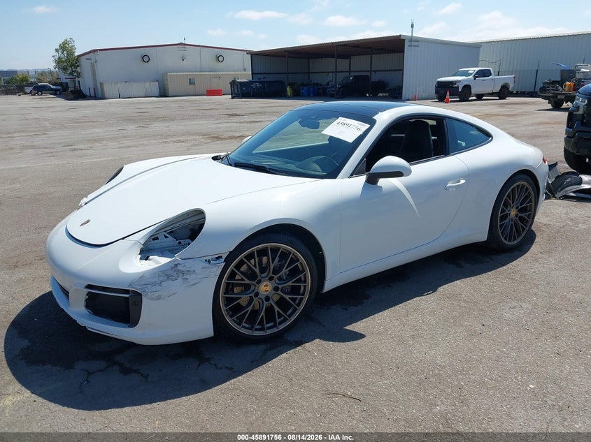2019 Porsche 911, Right Front, IAAI, VIN WP0AA2A97KS103708 — photo 2