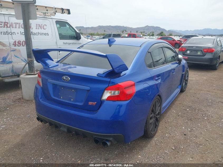 2018 SUBARU WRX STI SEDAN 2.5L H-4 DOHC, VVT, TURBO, 305HP