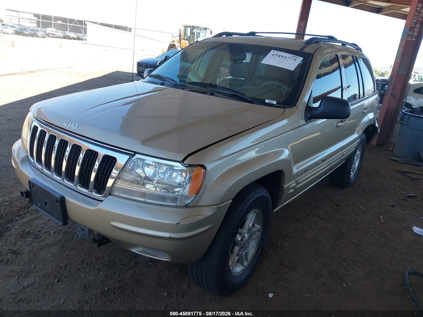 JEEP GRAND CHEROKEE 2000 VIN 1J4GW58N3YC155477