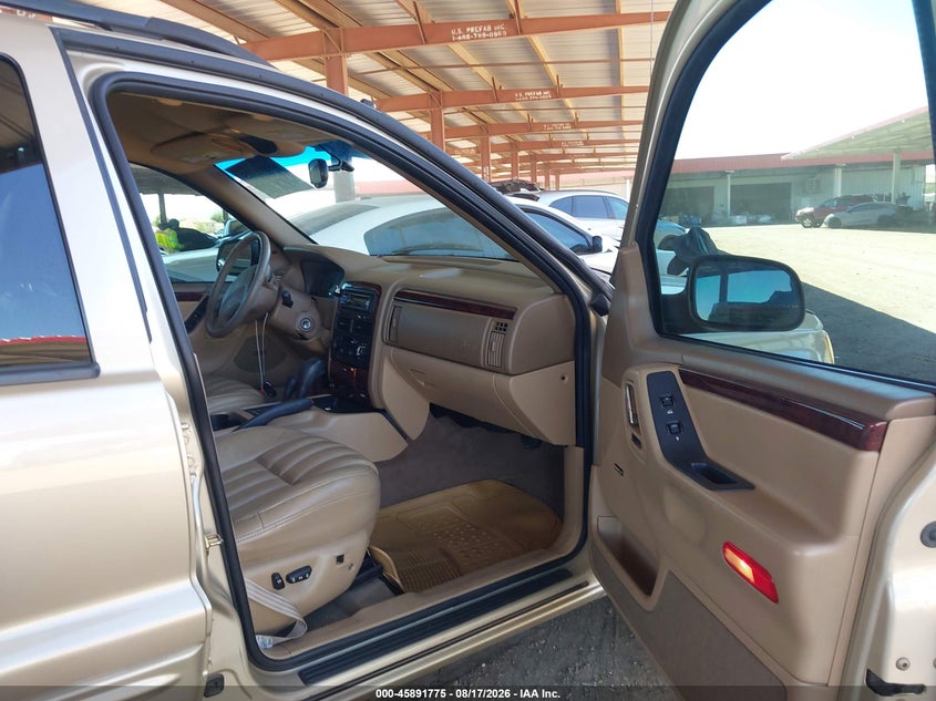 JEEP GRAND CHEROKEE 2000 VIN 1J4GW58N3YC155477