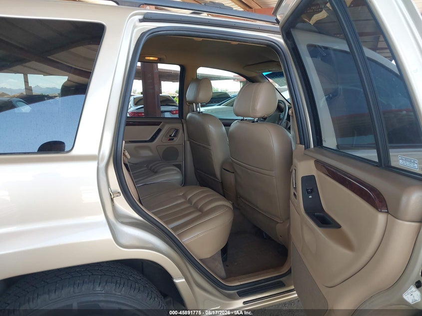 JEEP GRAND CHEROKEE 2000 VIN 1J4GW58N3YC155477