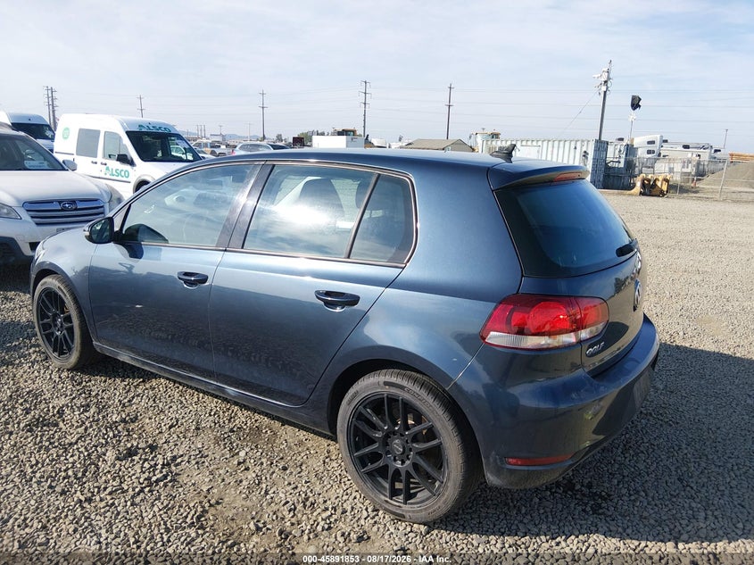 VOLKSWAGEN GOLF 2012 VIN WVWDM7AJ6CW019465
