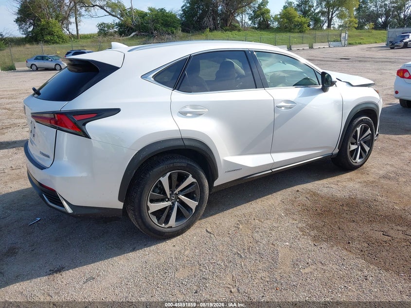 LEXUS NX 300H 2020 VIN JTJGJRDZXL5003887