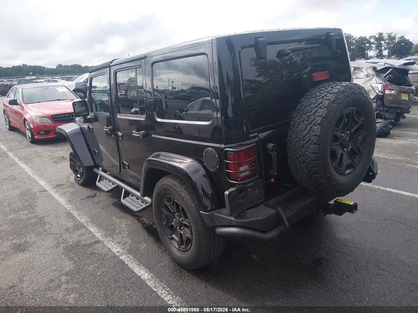 JEEP WRANGLER UNLIMITED 2016 VIN 1C4HJWEG3GL243822