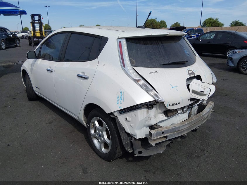 2013 NISSAN LEAF HATCHBACK ELECTRIC
