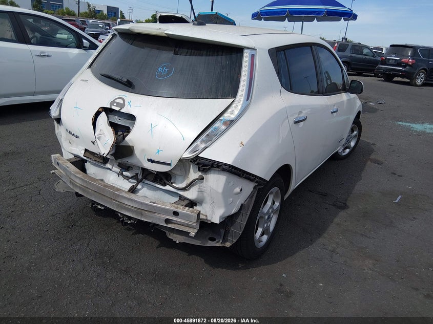 2013 NISSAN LEAF HATCHBACK ELECTRIC