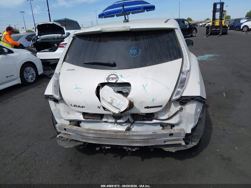 2013 NISSAN LEAF HATCHBACK ELECTRIC