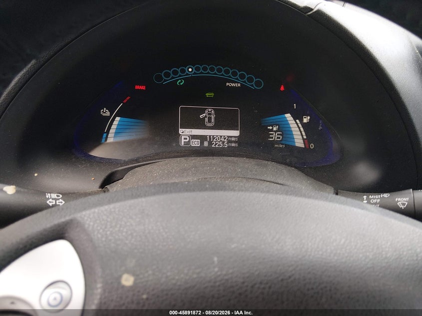 2013 NISSAN LEAF HATCHBACK ELECTRIC