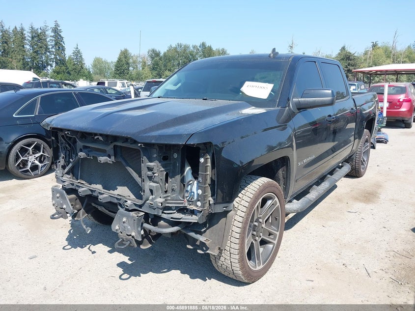 2016 Chevrolet Silverado, Front End, IAAI, VIN 3GCUKREC3GG120786 — photo 2