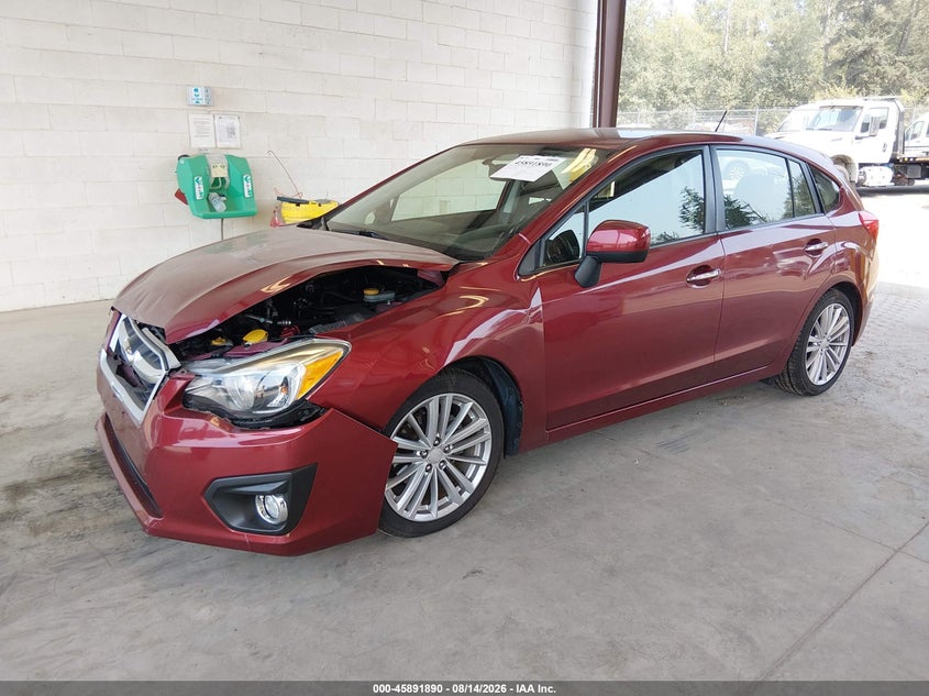2012 Subaru Impreza, Удар спереди, IAAI, VIN JF1GPAG69CH235888 — фото 2