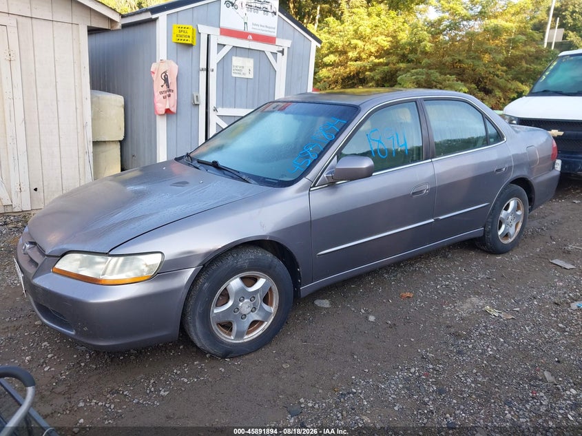 2000 Honda Accord, Звичайний знос, IAAI, VIN 1HGCG1655YA070229 — фото 2
