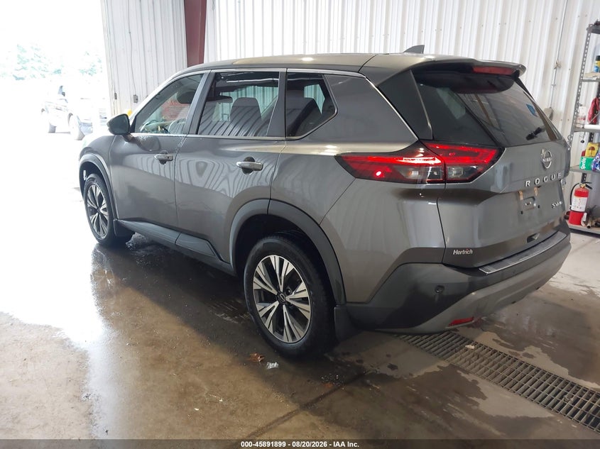 Vin: 5n1bt3bb7nc731221, lot: 46390933, nissan rogue sv intelligent awd 20223