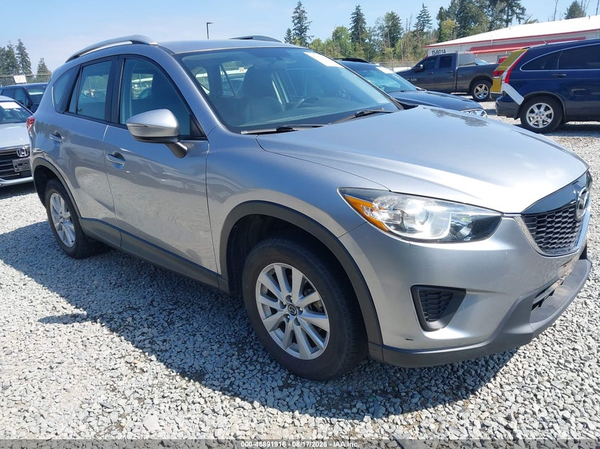 Vin: jm3ke4byxf0528827, lot: 46390950, mazda cx-5 sport 20151