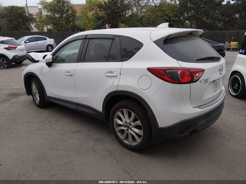 Vin: jm3ke4de5d0158189, lot: 46391007, mazda cx-5 grand touring 20133