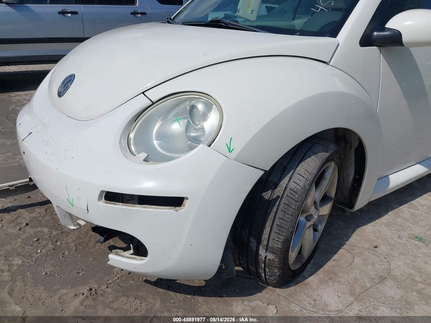 VOLKSWAGEN NEW BEETLE 2007 VIN 3VWFF31Y07M419503