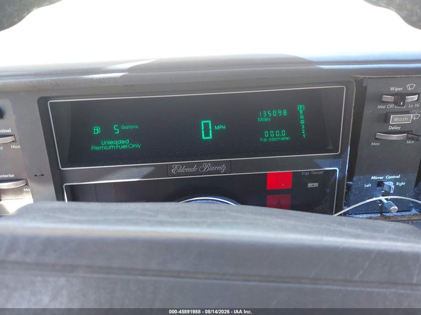 1990 CADILLAC ELDORADO auction photo 7