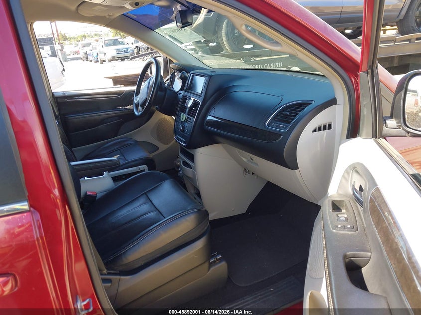 2014 CHRYSLER TOWN & COUNTRY VAN 3.6L V-6 DOHC, VVT, 283HP