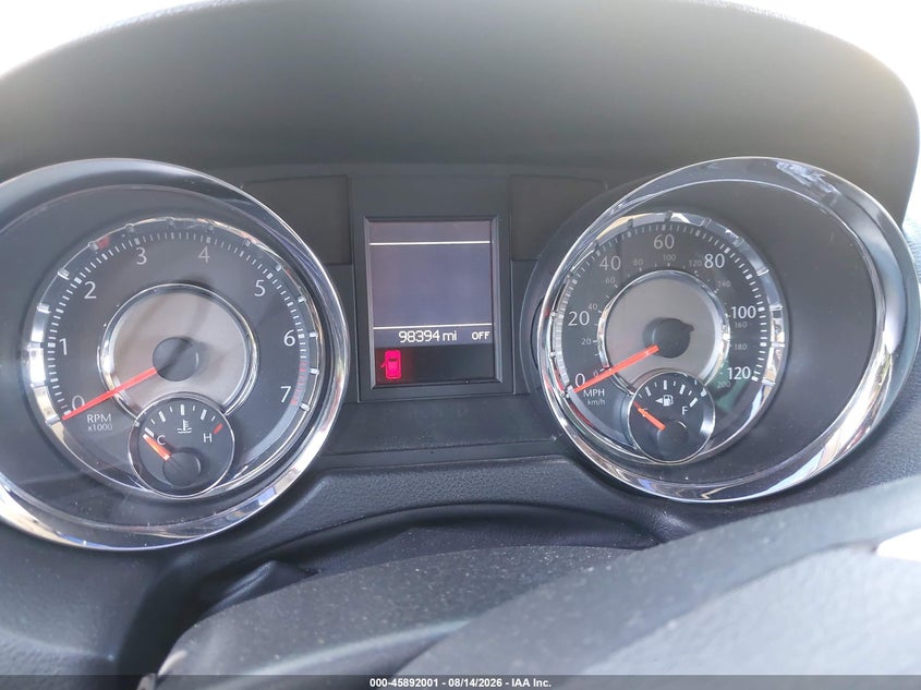 2014 CHRYSLER TOWN & COUNTRY VAN 3.6L V-6 DOHC, VVT, 283HP