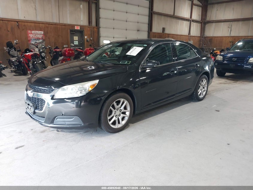 2015 Chevrolet Malibu, Обычный износ, IAAI, VIN 1G11C5SL7FF113989 — фото 2