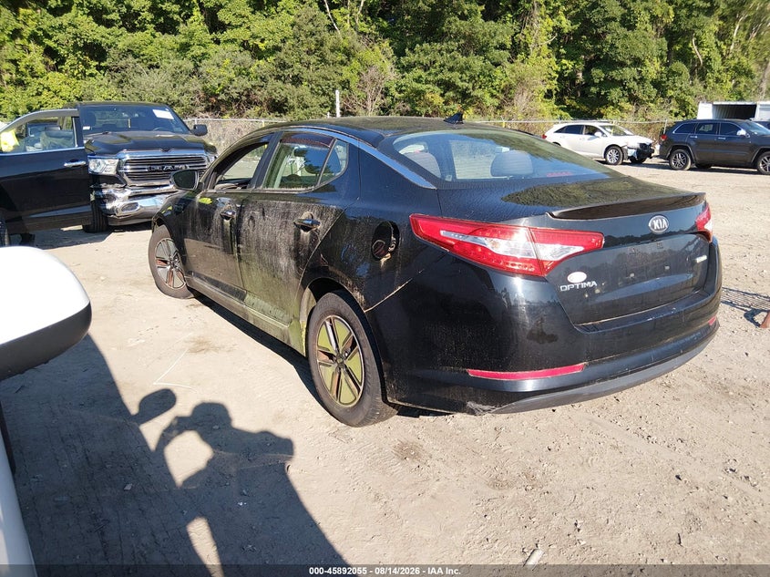 2012 KIA OPTIMA HYBRID auction photo 3