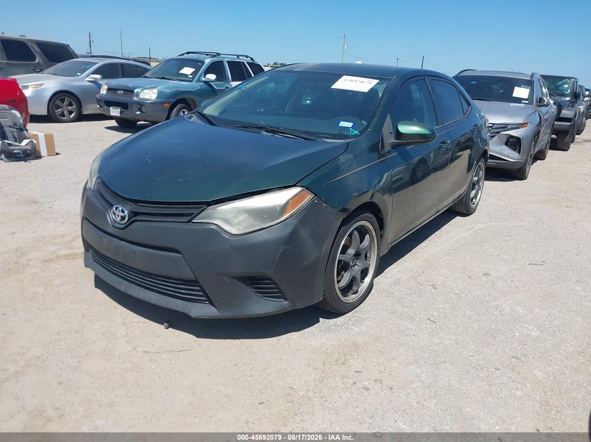 2016 TOYOTA COROLLA auction photo 2