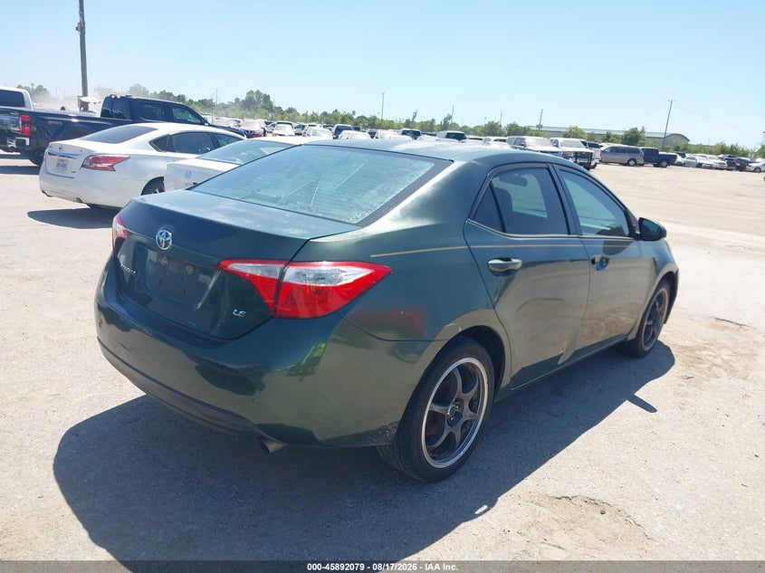 2016 TOYOTA COROLLA auction photo 4