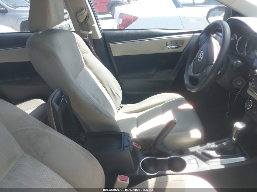 2016 TOYOTA COROLLA auction photo 5