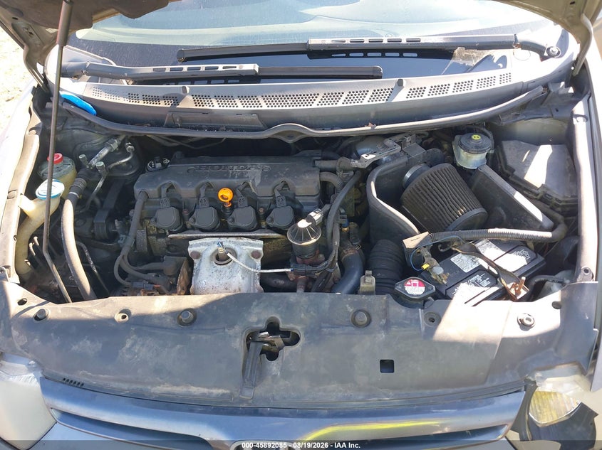 HONDA CIVIC 2007 VIN 2HGFG12867H521262