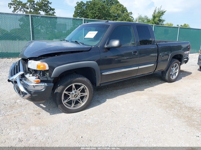 GMC SIERRA 1500 2004 VIN 2GTEK19T741174192