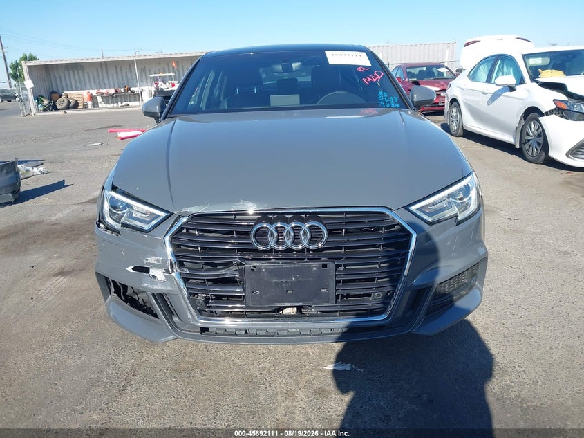 2017 AUDI A3 SEDAN 2.0L I-4 DI, DOHC, VVT, TURBO, 220HP