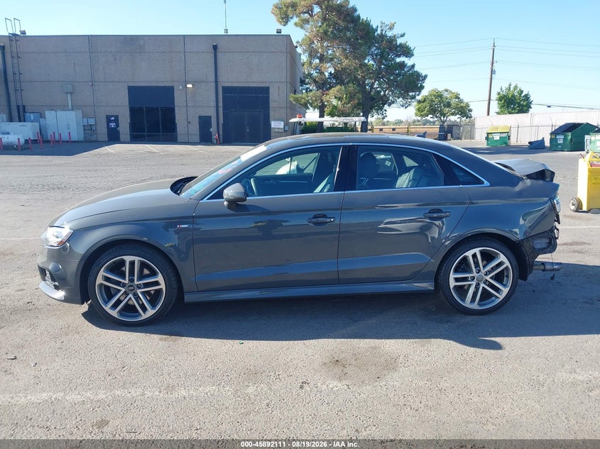 2017 AUDI A3 SEDAN 2.0L I-4 DI, DOHC, VVT, TURBO, 220HP