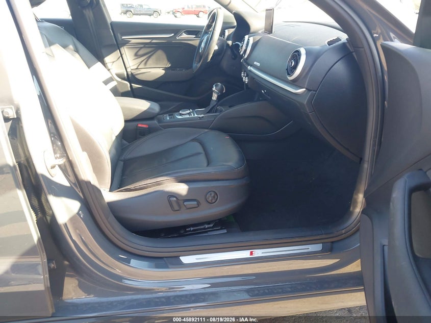 2017 AUDI A3 SEDAN 2.0L I-4 DI, DOHC, VVT, TURBO, 220HP