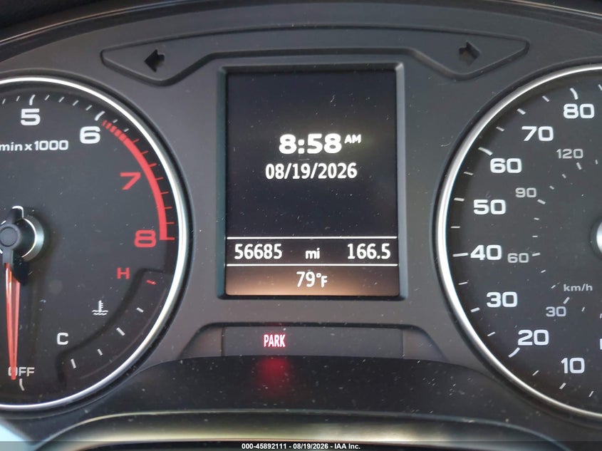 2017 AUDI A3 SEDAN 2.0L I-4 DI, DOHC, VVT, TURBO, 220HP