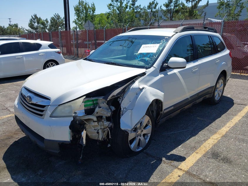 2012 SUBARU OUTBACK auction photo 2