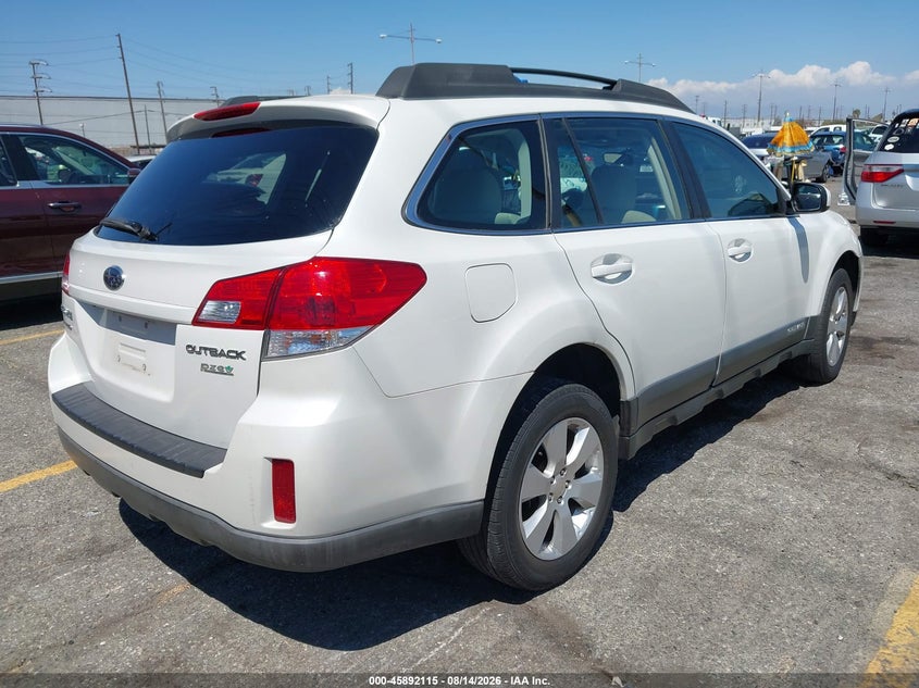 2012 SUBARU OUTBACK auction photo 4