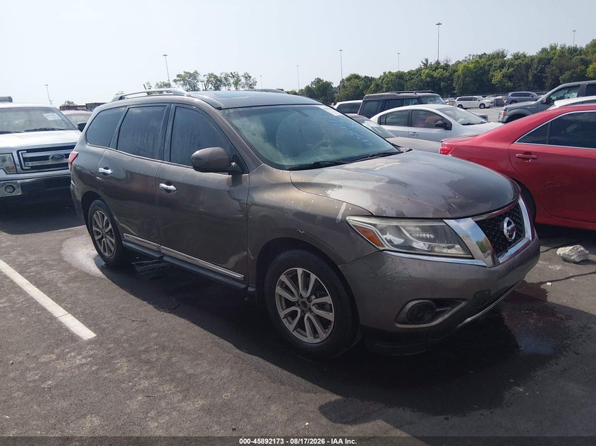 2015 NISSAN PATHFINDER auction photo 1