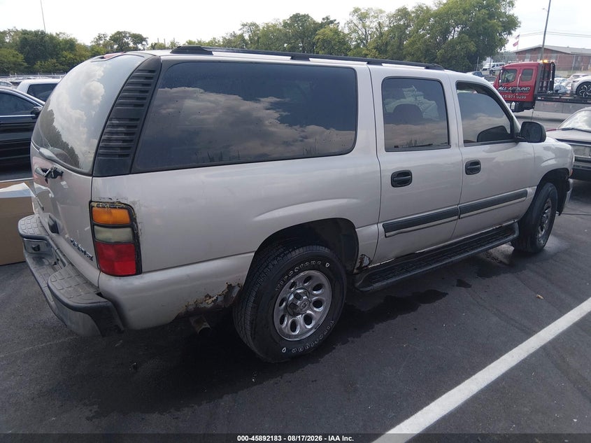 2004 CHEVROLET SUBURBAN 1500 auction photo 4